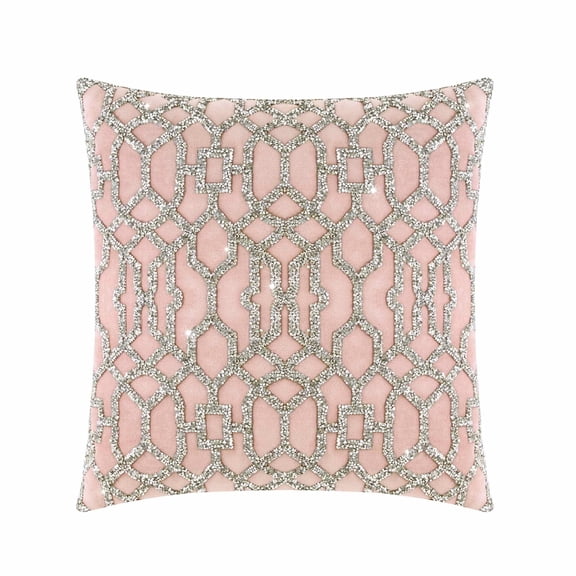 Lattice Pillow - 16x16 - Blush