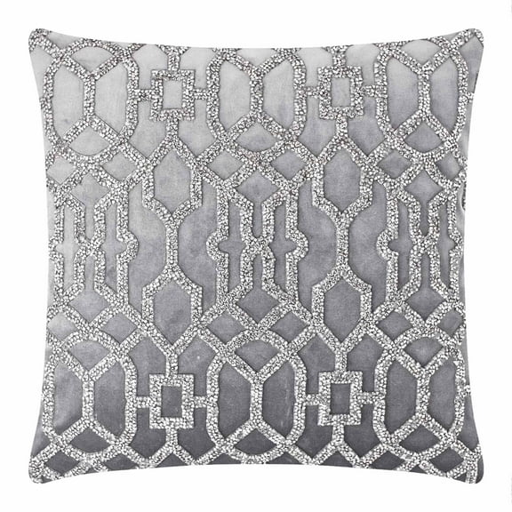 Lattice Pillow - 20x20 - Silver