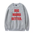 thumbnail image 1 of Latto Big Mama Crewneck Sweatshirt Women Men Long Sleeve Pullovers, 1 of 2