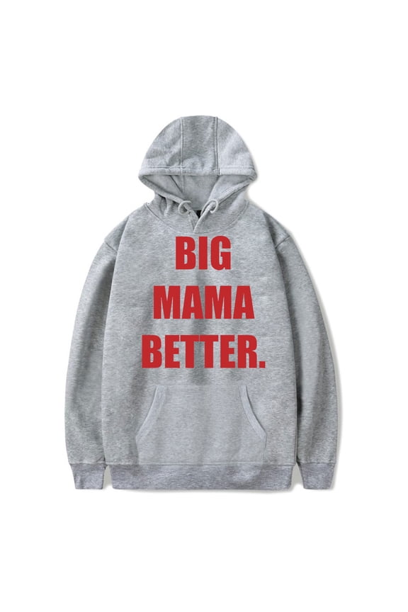 Latto Big Mama Hoodie Long Sleeve Sweatshirt Women Men Casual Pullover Clothes