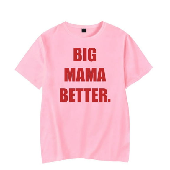 Latto Big Mama Tee Unisex Crewneck Casual Streetwear T-shirt