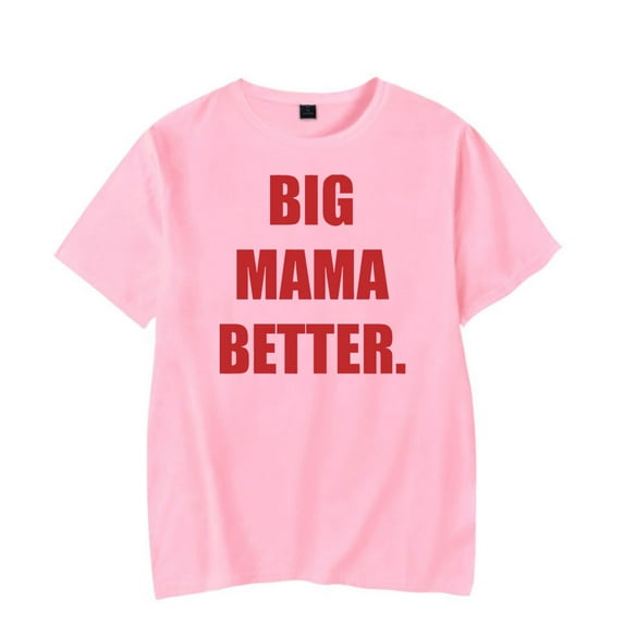 Latto Big Mama Tee Unisex Crewneck Casual Streetwear T-shirt