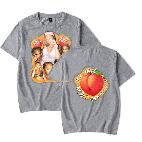 Latto Cry Merch T-shirts Merch Women Clothes Trend Casual Short Sleeve Top