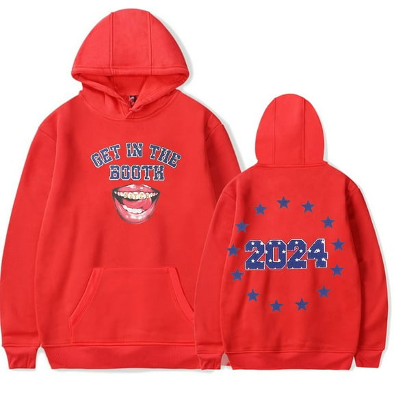 Latto Get in the Booth Hoodies Merch Women Men Long sleeve Fashion Casual Hooded Sweatshirts