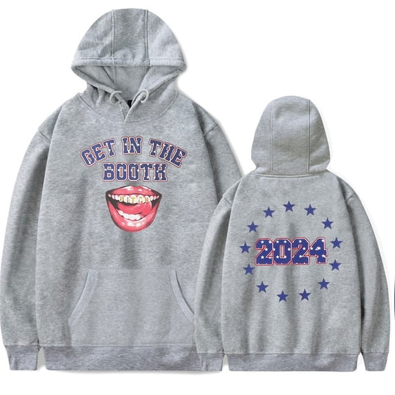 Latto Get in the Booth Hoodies Merch Women Men Long sleeve Fashion Casual Hooded Sweatshirts