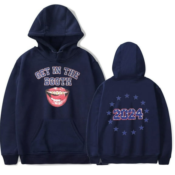 Latto Get in the Booth Hoodies Merch Women Men Long sleeve Fashion Casual Hooded Sweatshirts