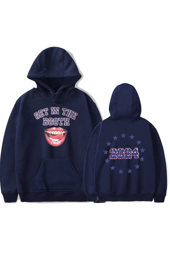 Latto Get in the Booth Hoodies Merch Women Men Long sleeve Fashion Casual Hooded Sweatshirts