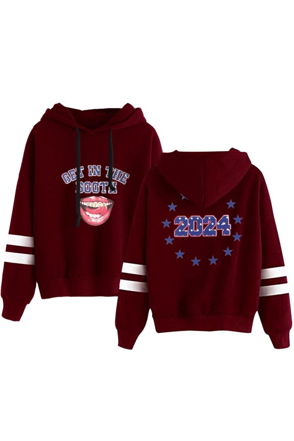 Latto Get in the Booth Merch Men/Women Hooded Sweet Streetwear Hooded Long Sleeve