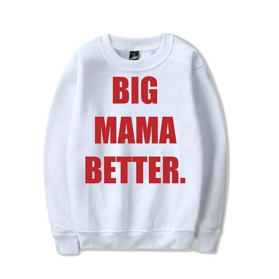 Latto Merch Big MAMA Better Crewneck Sweatshirt Album Unisex Fashion Long Sleeve Top