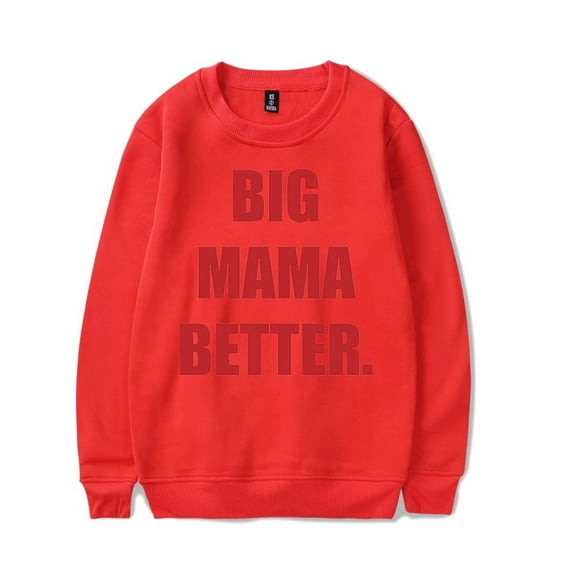 Latto Merch Big MAMA Better Crewneck Sweatshirt Album Unisex Fashion Long Sleeve Top