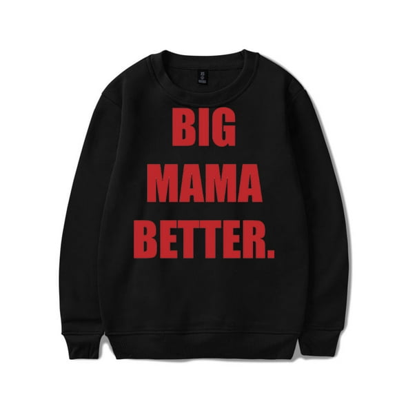 Latto Merch Big MAMA Better Crewneck Sweatshirt Album Unisex Fashion Long Sleeve Top