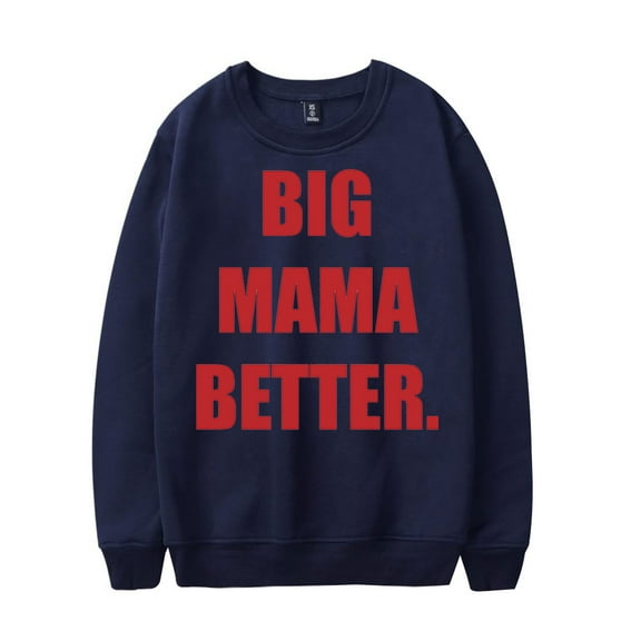 Latto Merch Big MAMA Better Crewneck Sweatshirt Album Unisex Fashion Long Sleeve Top