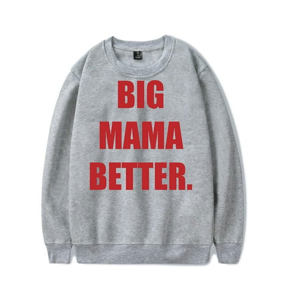 Latto Merch Big MAMA Better Crewneck Sweatshirt Album Unisex Fashion Long Sleeve Top
