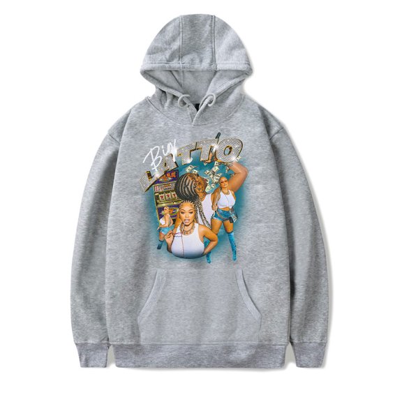 Latto Merch Latto Print Hoodie Unisex Fashion Casual HipHop Long Sleeve Sweatshirt