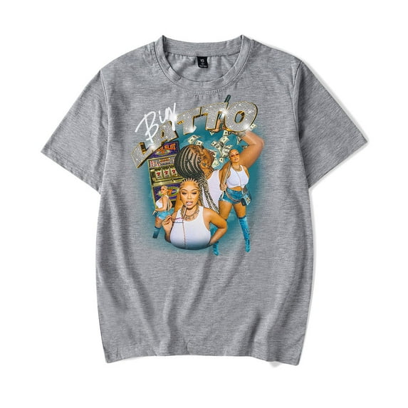 Latto Merch Latto Print T-shirt Women Men Casual Fashion HipHop Short Sleeve Tee