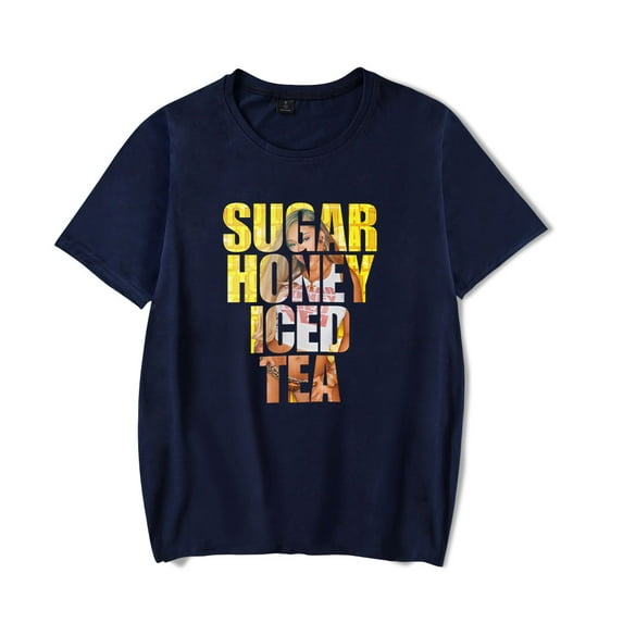Latto Merch Sugar Honey Iced Tea T-shirt Women Men Casual Fashion Short Sleeve Tee