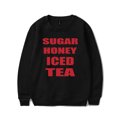 thumbnail image 1 of Latto Sugar Honey Iced Tea Logo Crewneck Sweatshirt Unisex Fashion Long Sleeve Top, 1 of 4