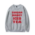 thumbnail image 1 of Latto Sugar Honey Iced Tea Logo Crewneck Sweatshirt Unisex Fashion Long Sleeve Top, 1 of 4