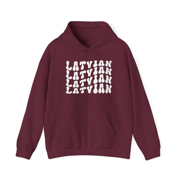 Latvian Latvia Mom Sister Best Friend Hoodie, Gifts, Hooded Sweatshirt