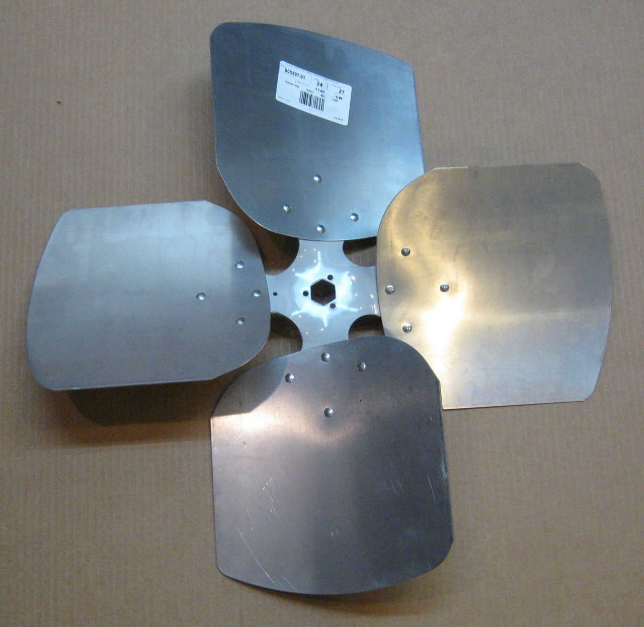 Lau 24274CW Lau 60559701 24" Fan Blade CW Rotation 27 Degree Pitch 4