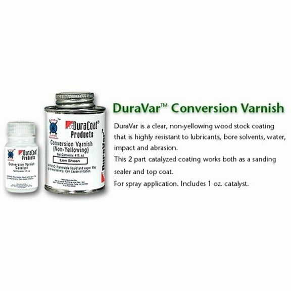 Lauer Custom Weaponry DuraVar Conversion Varnish, 2 oz.