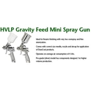 Lauer Custom Weaponry HVLP2 HVLP Gravity Feed Mini Spray Gun- Pro-grade