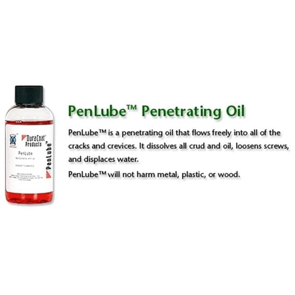 Lauer Custom Weaponry PL4 PenLube Penetrating Oil- 4 oz. bottle