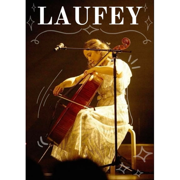 Laufey Music Poster Featuring Beautiful Cello Performance and Elegant Stage Presence – Size 24x36 Unframed Poster for Music Lovers and Art Collectors