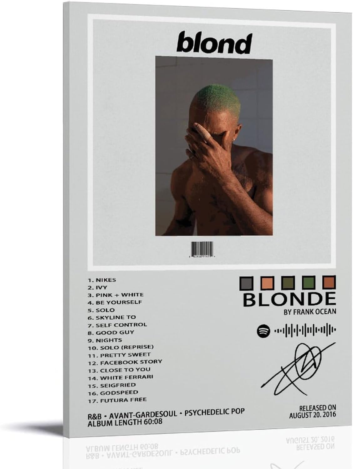 TOBIANG Cry Baby K-12 Portals Music Album Cover Signed Limited Canvas Poster (Set Of