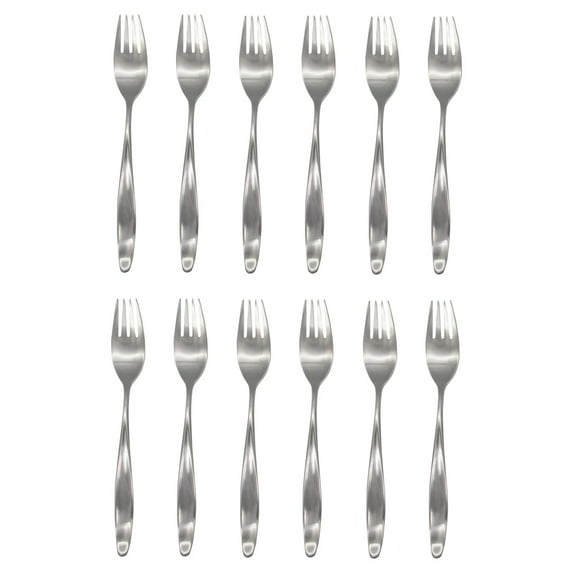 Lauffer Design 2 / Design II 18/8 Stainless Steel Dinner Fork (Set of Twelve)