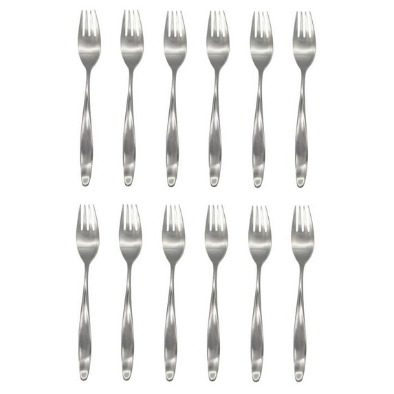 Lauffer Design 2 / Design II 18/8 Stainless Steel Dinner Fork (Set of Twelve)