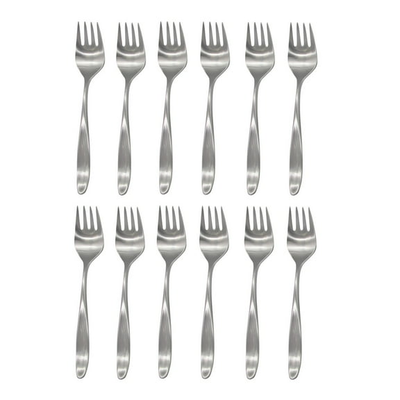 Lauffer Design 2 / Design II 18/8 Stainless Steel Salad Fork (Set of Twelve)
