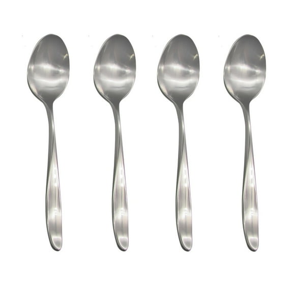 Lauffer Design 2 / Design II 18/8 Stainless Steel Teaspoon (Set of Four)