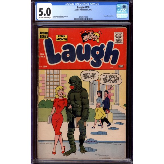 Laugh #130 - CGC 5 Comic Book