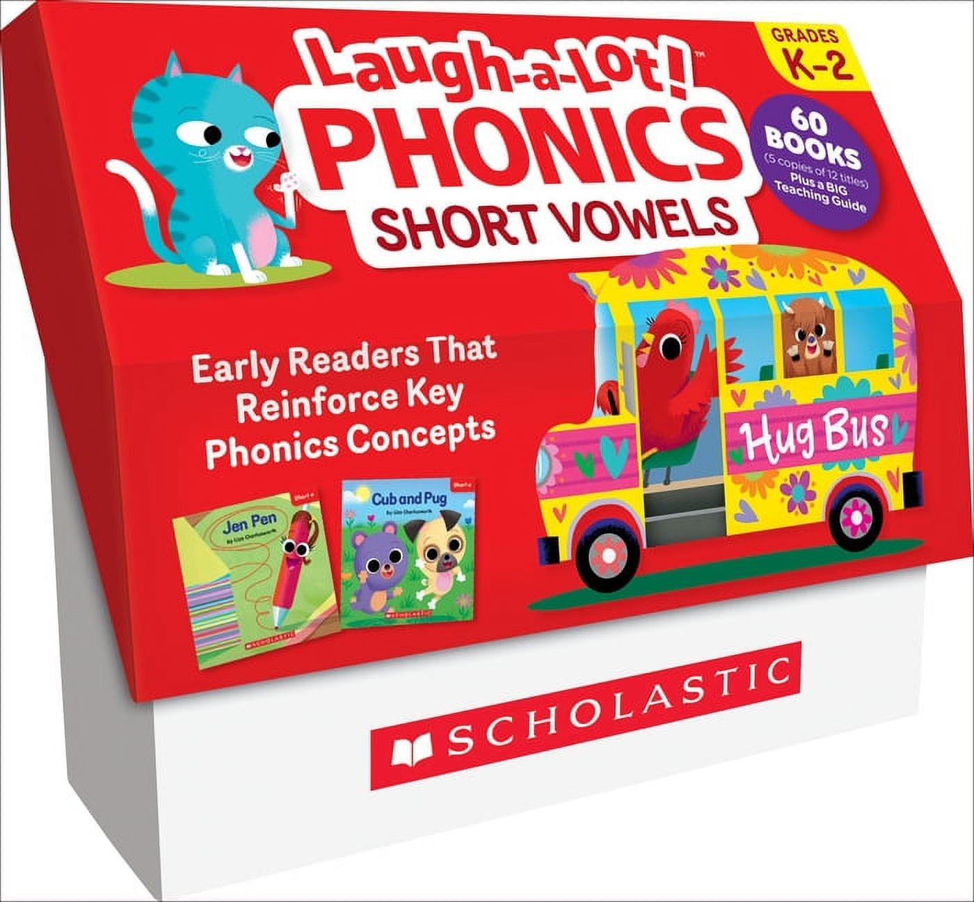 Laugh-A-Lot Phonics: Short Vowels (Classroom Set), (Paperback)