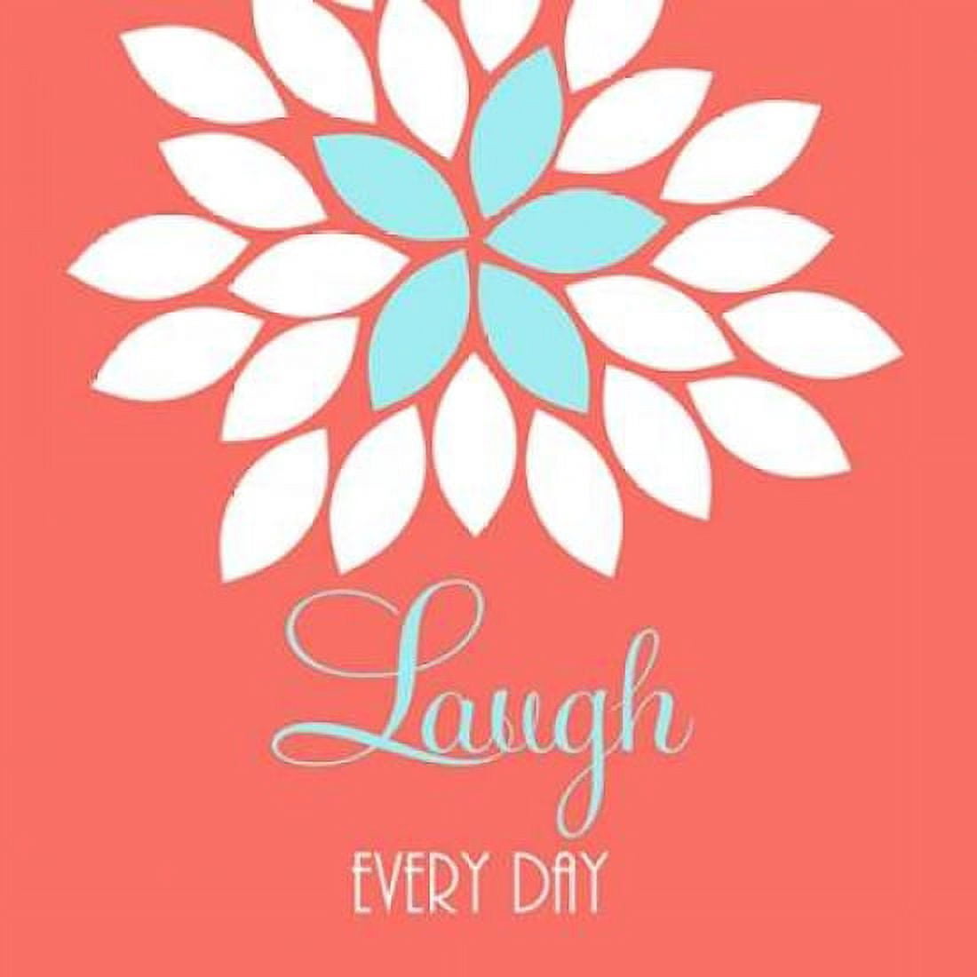Laugh Canvas Art - Tamara Robinson (24 x 24)