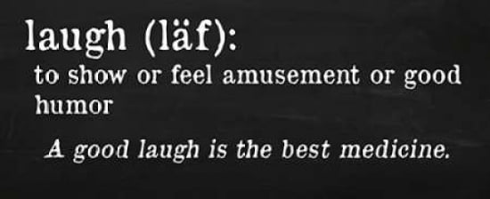 Laugh Definition Canvas Art - Anna Quach (10 x 20)