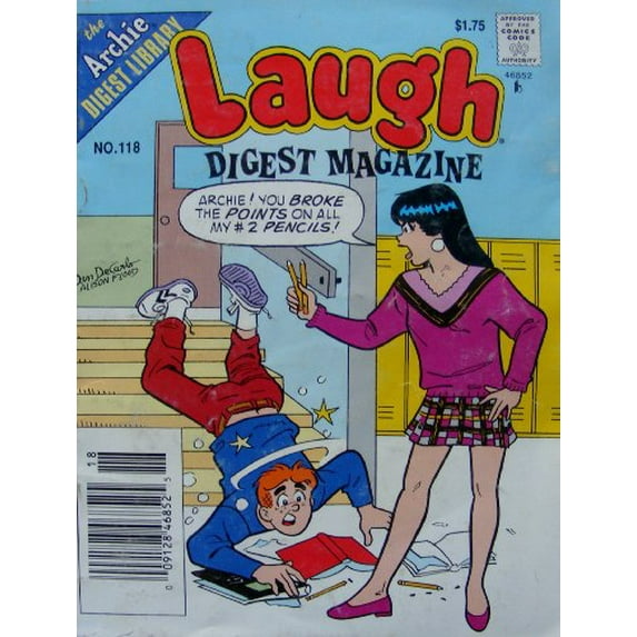 Pre-Owned Laugh Digest Magazine No. 118 (The Archie Digest Library) Paperback