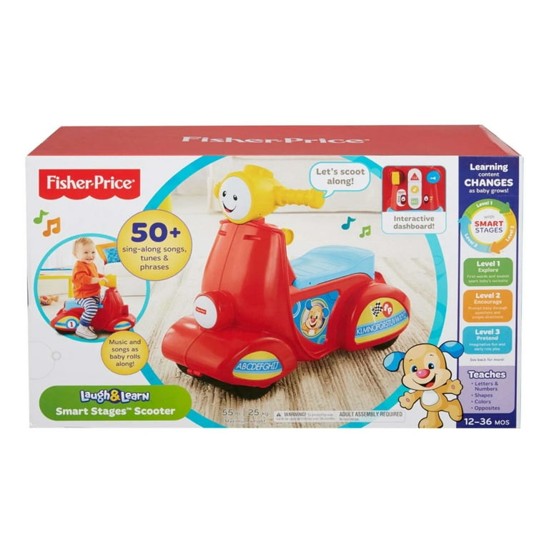 Fisher price scooter ride on clearance