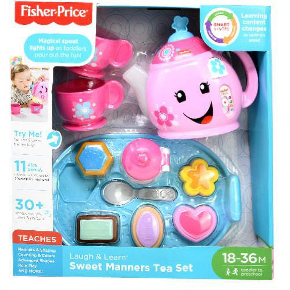 Laugh & Learn Sweet Manners Tea Set - Walmart.com