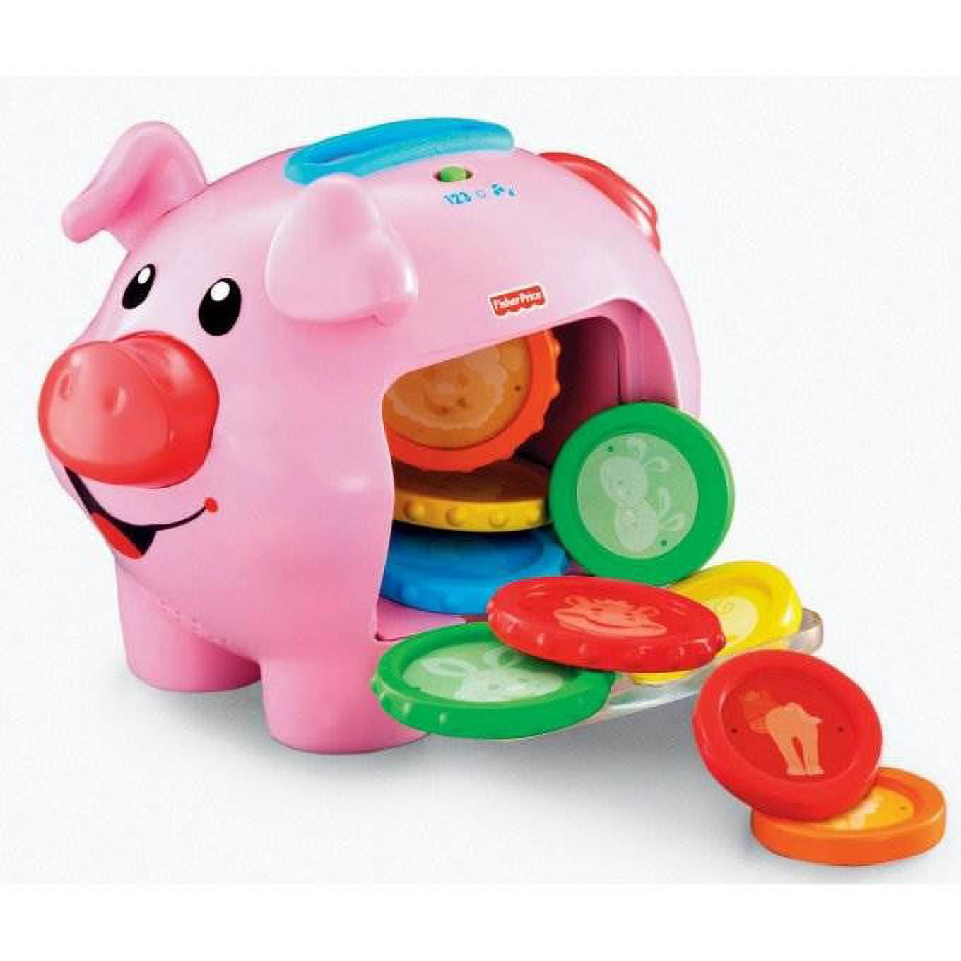 Fisher-Price Laugh & Learn Count & Learn Bilingual Piggy Bank