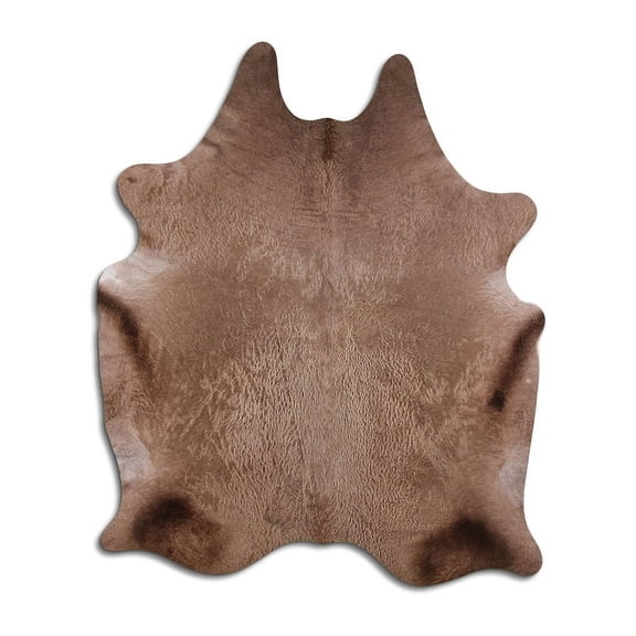 Laugh NATURAL cowhide rugs for sale DARK CHAMPAGNE rug