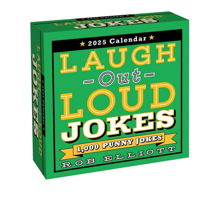 LaughOutLoud Jokes 2025 DaytoDay Calendar 1,000 Punny Jokes