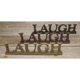 thumbnail image 1 of *(Laugh Resin Sign - 3 Asst), 1 of 1