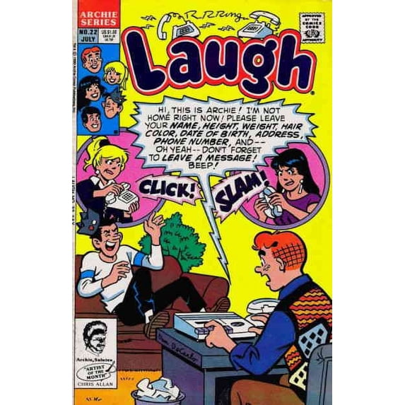 Laugh (Vol. 2) #22 VF ; Archie Comic Book