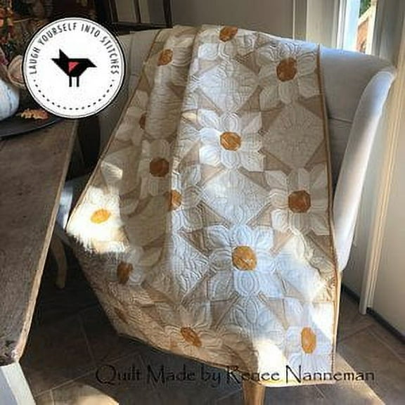 Laugh Yourself Into Stitches Cotton Daisies Quilt Pattern