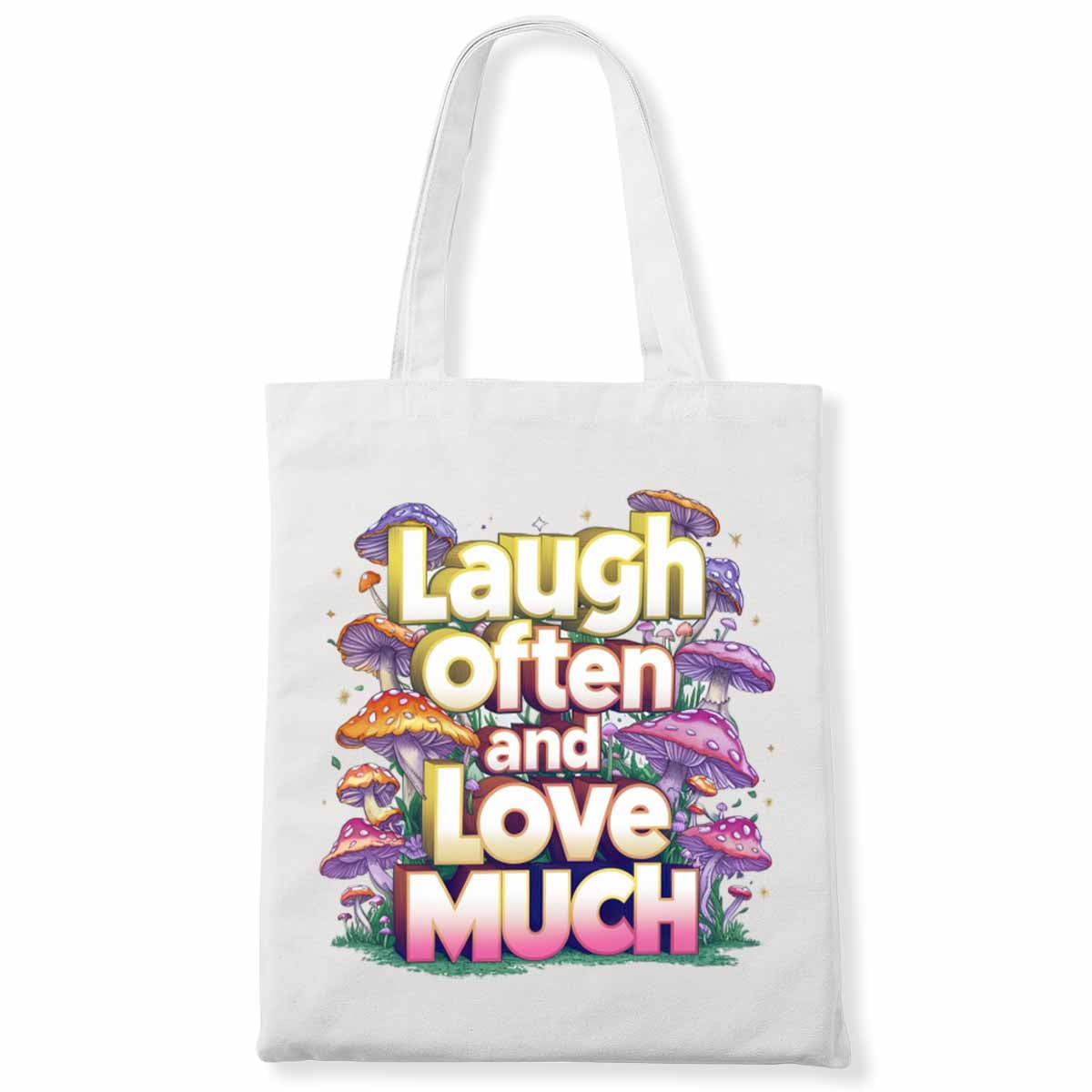 Laugh often and love much Funny Teacher Halloween Costume Gifts Canvas