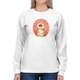 thumbnail image 1 of Laughing Cat Sweatshirt Women -Kayomi Harai Designs, Female 4X-Large, 1 of 4