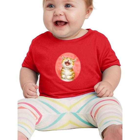 Laughing Cat T-Shirt Infant -Kayomi Harai Designs, 24 Months