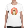 thumbnail image 1 of Laughing Cat T-Shirt Women -Kayomi Harai Designs, Female x-Large, 1 of 4